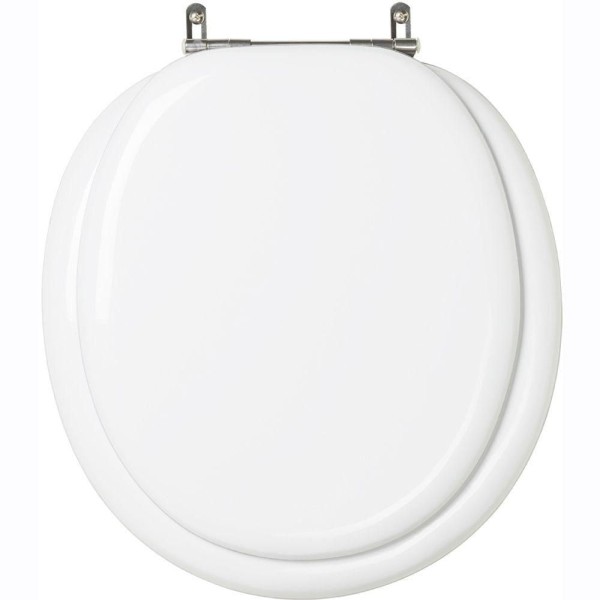 Encontraproduto.com.br - Assento Sanitário Almofadado Araxa Branco para vaso Santa Clara