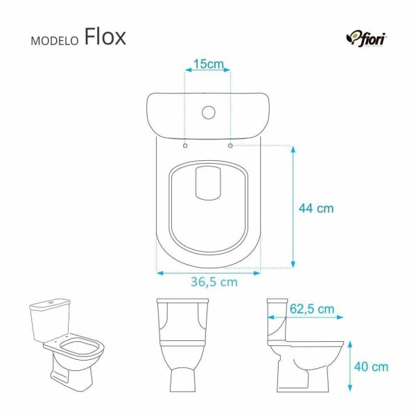 Encontraproduto.com.br - Tampa de Vaso Almofadado com Amortecedor Flox Preto para bacia Fiori