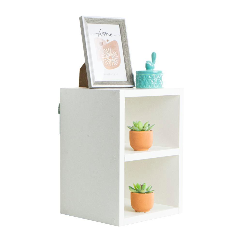 Mesa de Cabeceira B Branco 30 x 21cm