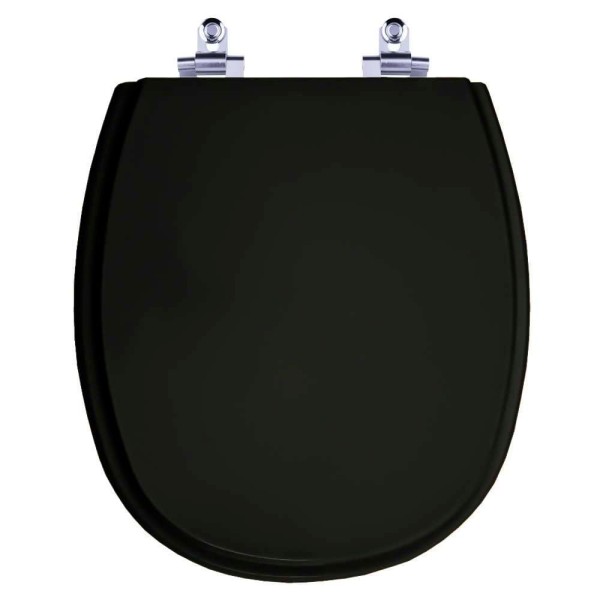 Encontraproduto.com.br - Assento Sanitario Soft Close Aspen Preto Para vaso Deca