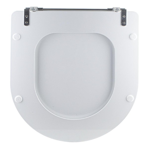 Encontraproduto.com.br - Tampa Vaso Sanitário Madeira Laqueada Calypso Branco para bacia Incepa