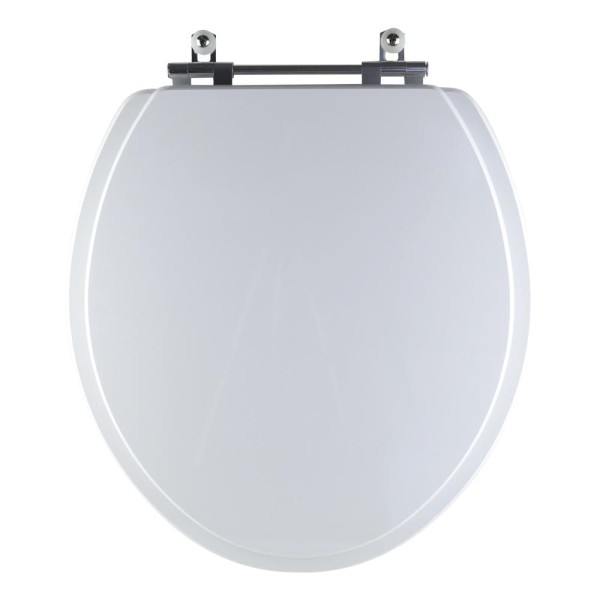 Encontraproduto.com.br - Tampa Vaso Sanitário Madeira Laqueada Saveiro Branco para bacia Celite