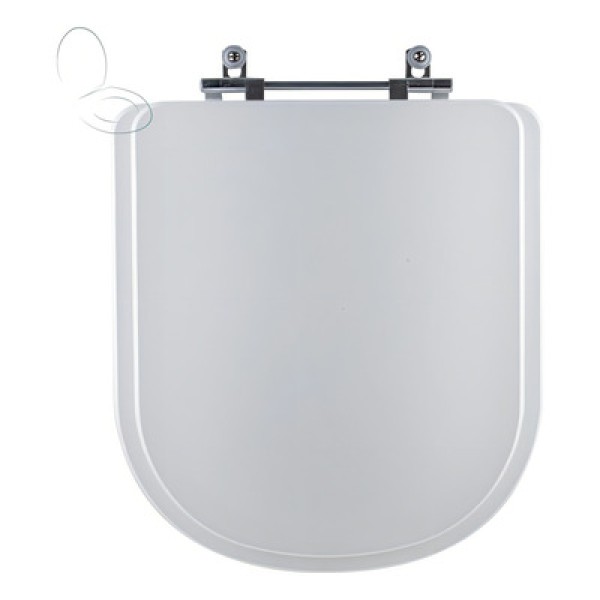 Encontraproduto.com.br - Tampa Vaso Sanitário Madeira Laqueada Vogue Plus Branco para bacia Deca