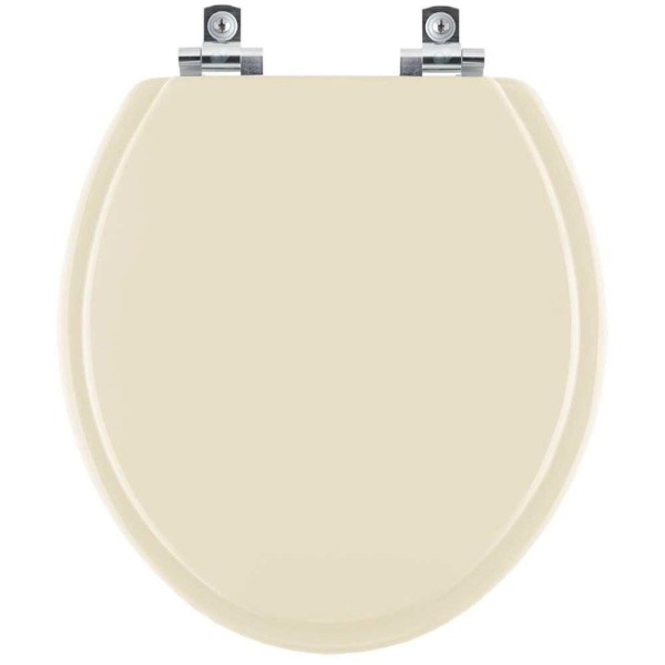 Assento Sanitário Soft Close Convencional Oval Bone Para Vaso Ideal Standard