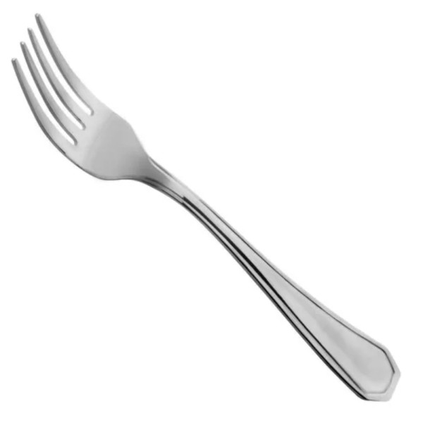 Encontraproduto.com.br - Kit Com 6 Garfos De Mesa Supreme Aço Inox 20cm Quality House