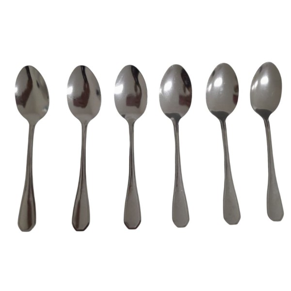 Encontraproduto.com.br - Kit Com 6 Colheres Supreme Aço Inox 20cm Quality House