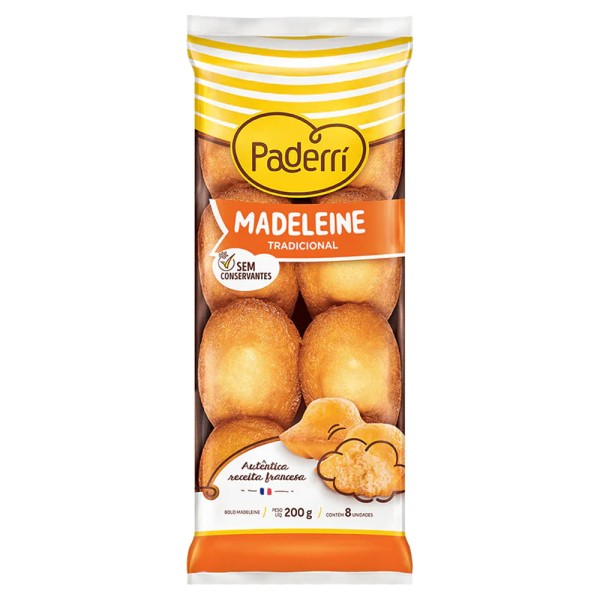 Encontraproduto.com.br - Bolo Paderri Madeleine tradicional 200g