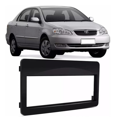 Moldura Frente Painel Radio Cd Corolla Toyota 2007