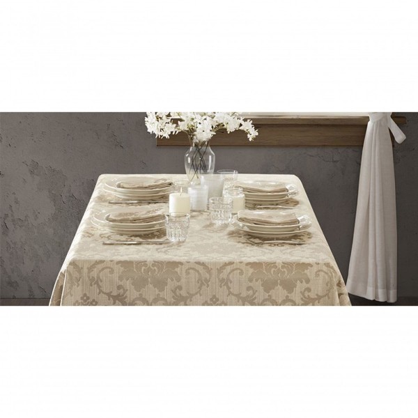 Toalha De Mesa Toscana Florença Corttex Tamanho:2,70x1,50m