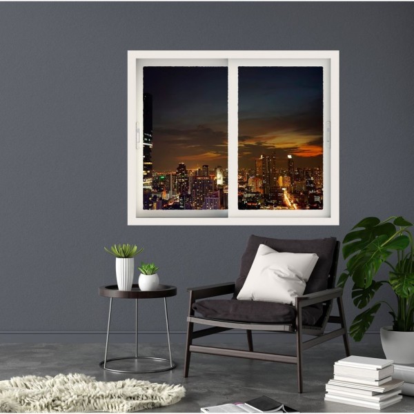Janela De Correr De Pvc 2 Folhas Com Vidro Simples Fecho Cocha 100x120x7,5cm Multilit Branco
