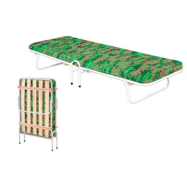 Cama Dobrável Solteiro Primoart-bonan Branco - Primoart