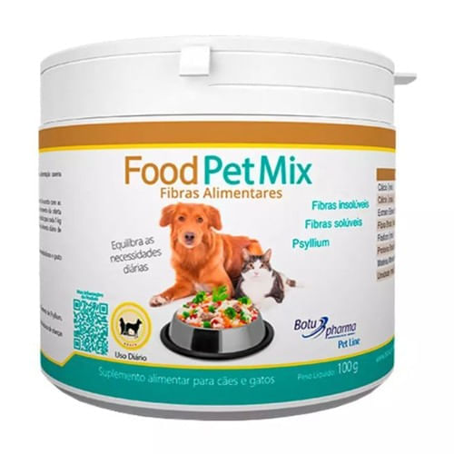Encontraproduto.com.br - Suplemento Alimentar para Cães e Gatos Food Pet Mix - Botupharma Pet