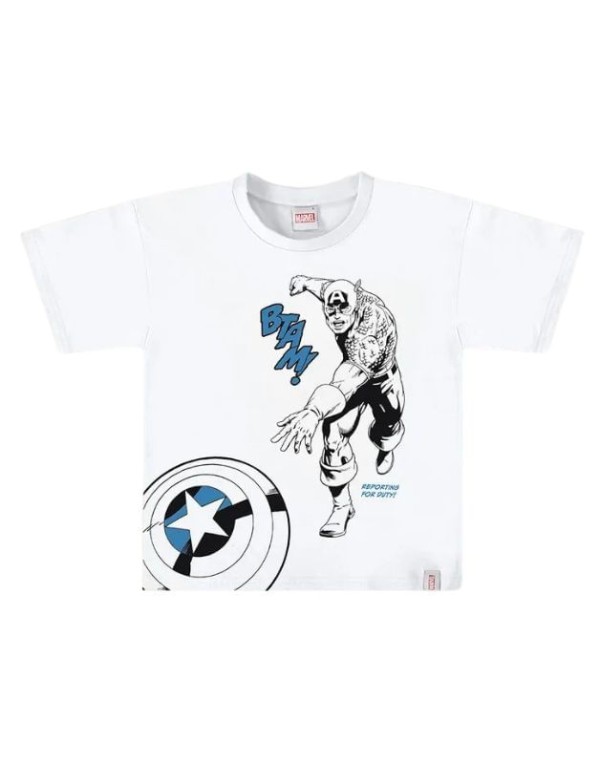 Camiseta Malwee kids Infantil Menino Estampa Diversa 4/8 - 1000113080