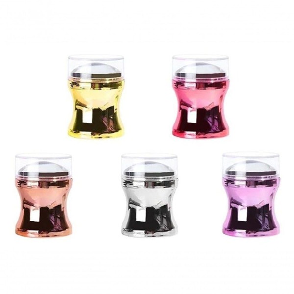 Carimbo Born Pretty Para Unha Silicone Transparente Grande