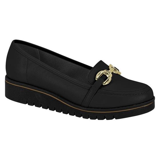 Mocassim Beira Rio Loafer Preto
