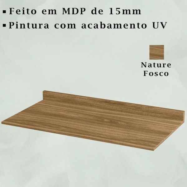 Encontraproduto.com.br - Tampo Para Balcao 119 Cm 1015 Nature Plla Nature
