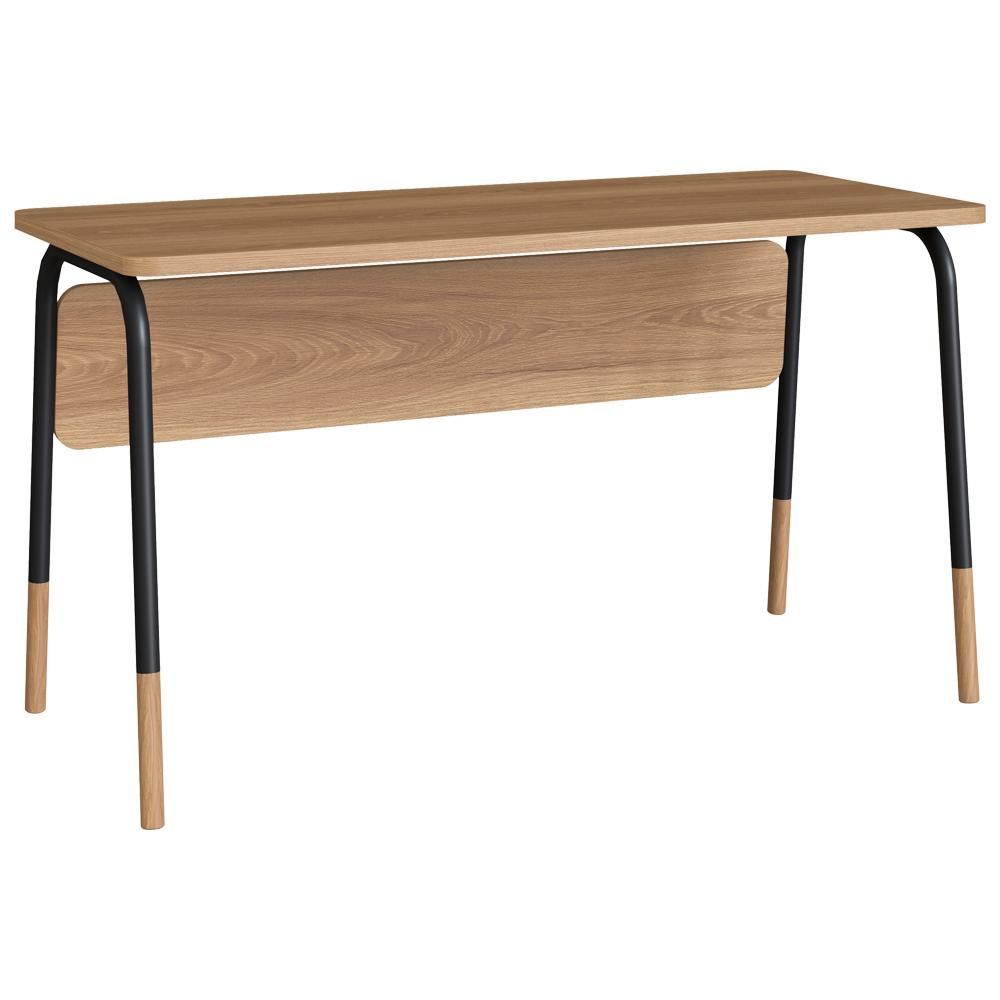 Mesa Escrivaninha 136 Cm 27988 Hanover Preto Artesano Hanover Preto