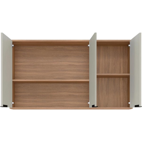 Encontraproduto.com.br - Armario Aereo 3 Portas 120cm 94331 Demobile