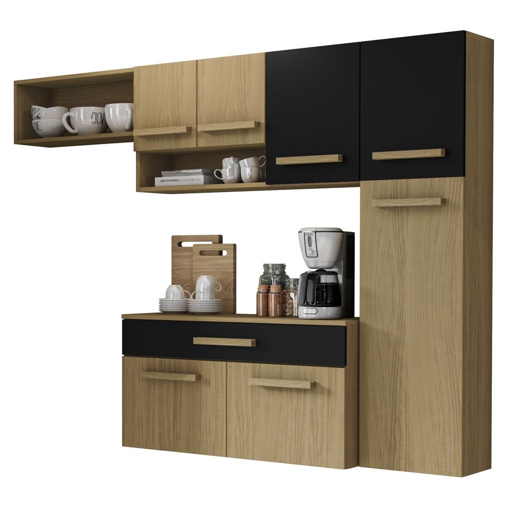 Cozinha Compacta Suspensa 07 Portas 01 Gaveta 2012115 ARMoveis