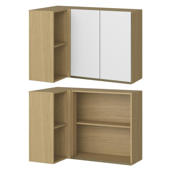 Encontraproduto.com.br - Armario Aereo Canto Reto 02 Portas 2002106 ARMoveis