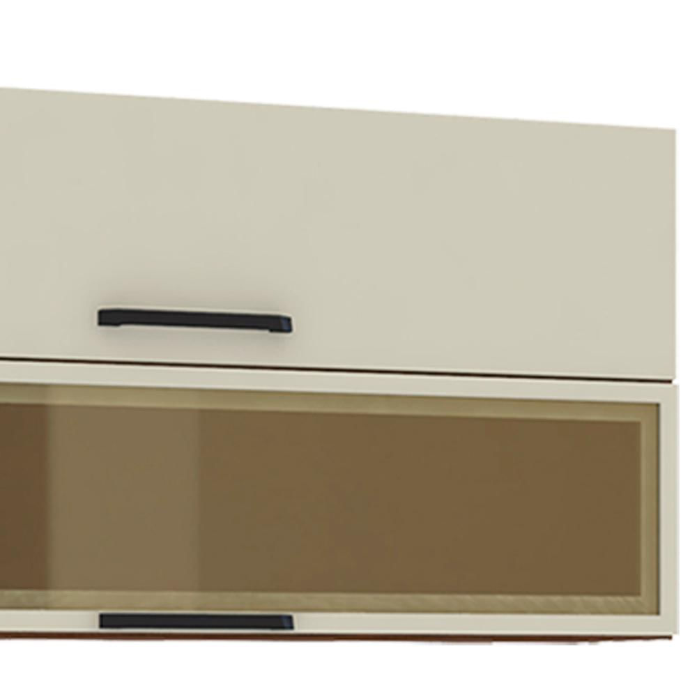 Encontraproduto.com.br - Armario Aereo 120cm Com Vidro 782AM KTP