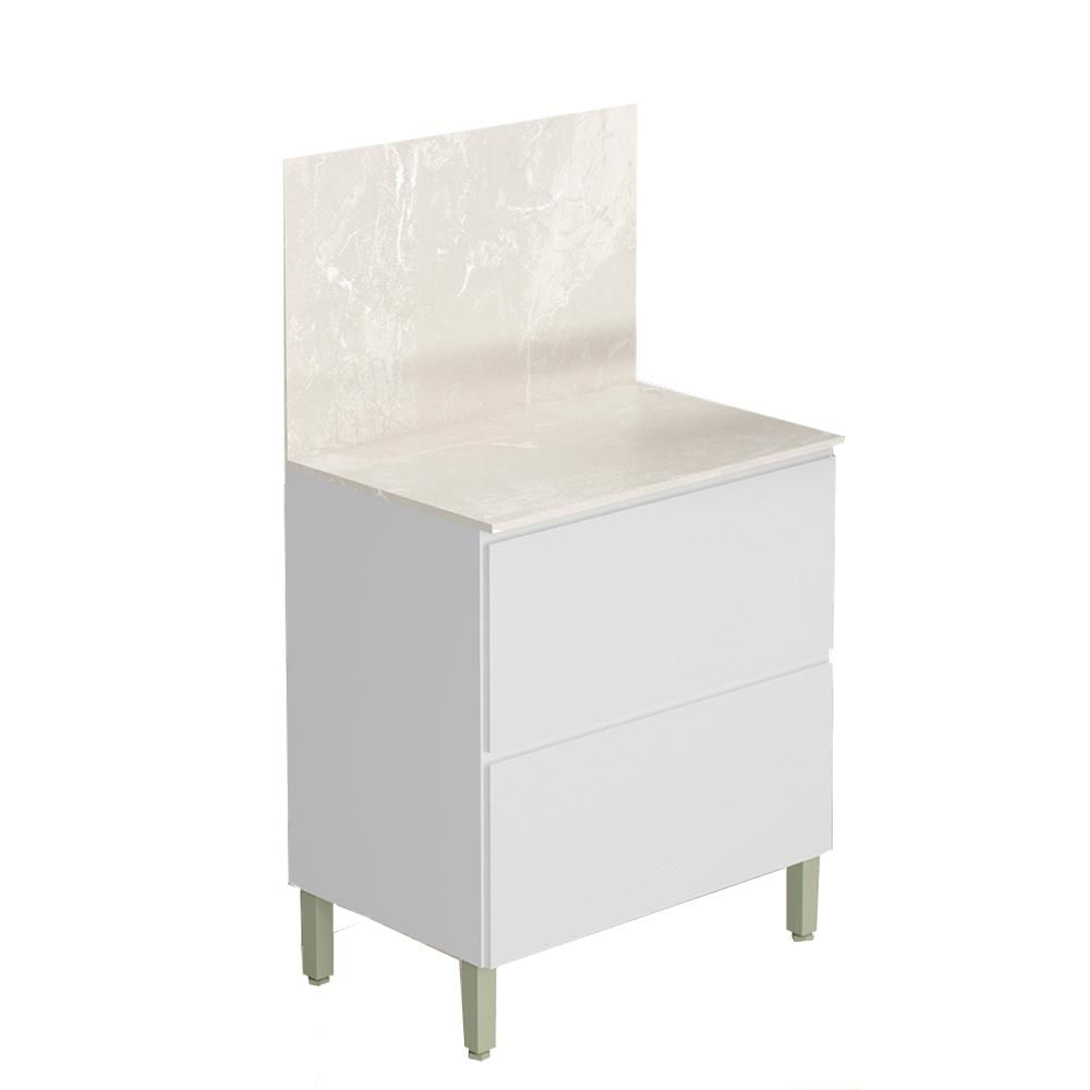 Balcao Com Tampo 80cm 1PT Basculante 1GAV 3021ART KTP