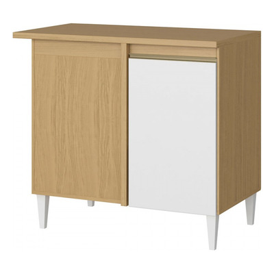 Balcao Canto 02 Portas 95cm 2002407 Atacama Branco ARMoveis