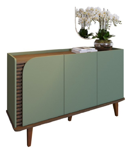 Buffet Para Sala de Jantar Jurere Freijo Off White Matte CLB