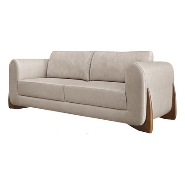 Encontraproduto.com.br - Sofa Jolie 2 Lugares 180cm Pes Boomerang Linho 212 Ezz