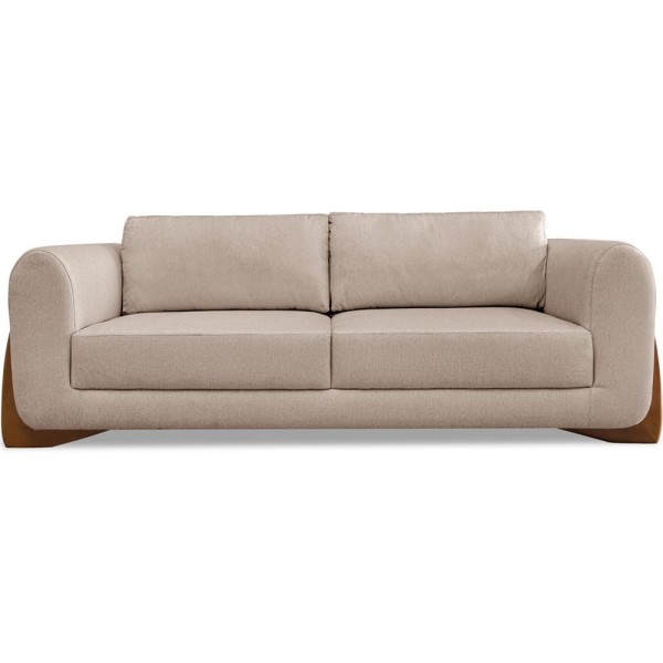 Encontraproduto.com.br - Sofa Jolie 2 Lugares 180cm Pes Boomerang Linho 212 Ezz