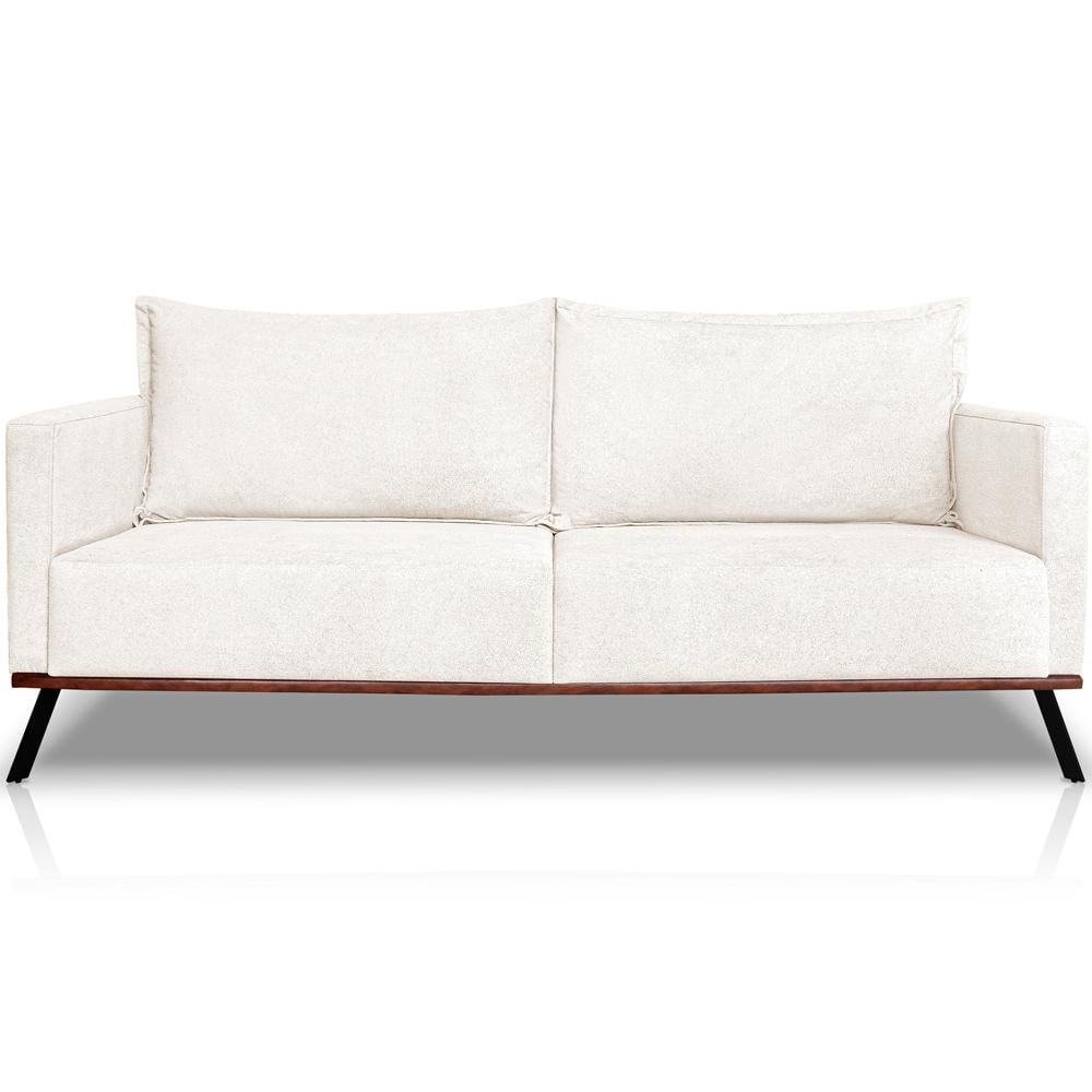 Sofa Aya 2 Lugares Para Sala De Estar 160cm Boucle Ezz