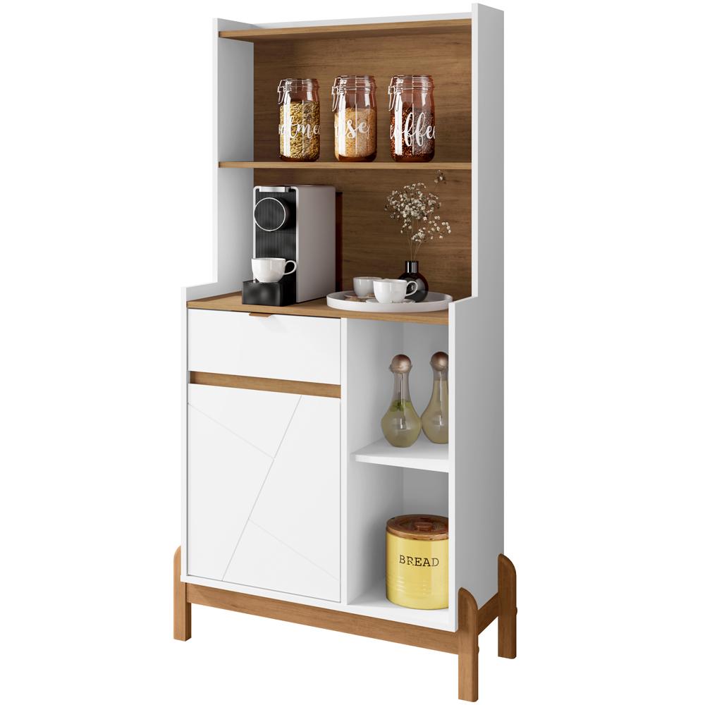 Aparador Cantinho Cafe 50527 1 Porta 81cm DCASA