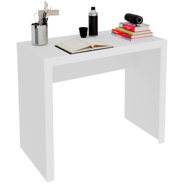 Escrivaninha Mesa Escritorio Me4139 Branco Tecno Mobili Branco