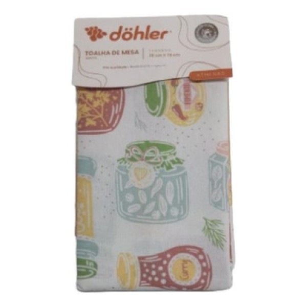 Encontraproduto.com.br - Toalha Cha Athenas Clean 78x78cm Ester Dohler