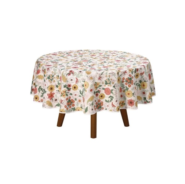 Toalha Mesa Redonda Clean 160cm Elane Dohler