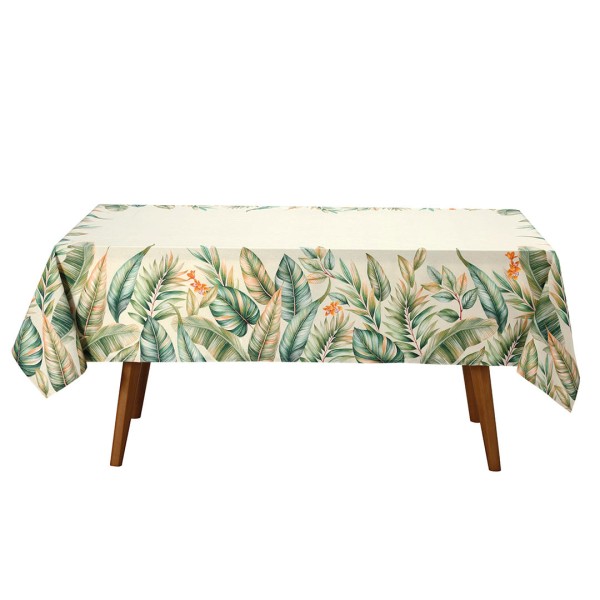Toalha de Mesa Retangular Döhler Clean Hércules 8 Lugares