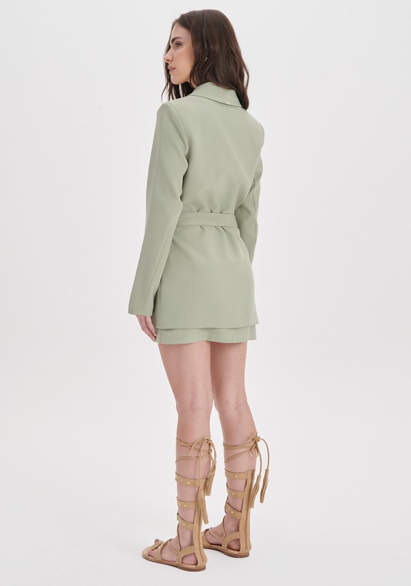 Encontraproduto.com.br - Blazer Alongado Alfaiataria