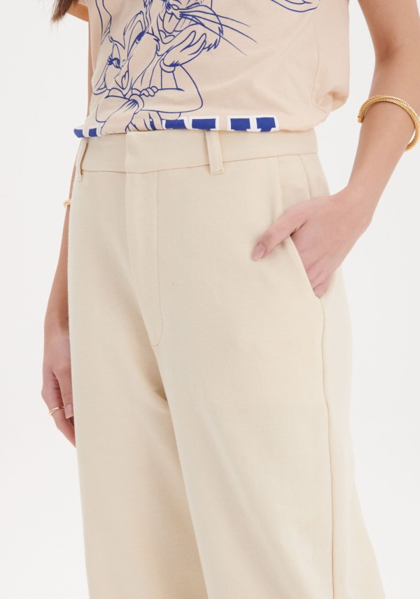 Encontraproduto.com.br - Calça Alfaiataria Cintura Média