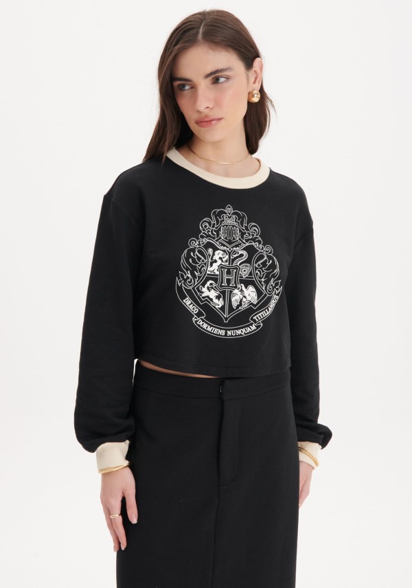Encontraproduto.com.br - Moletom Curto Harry Potter
