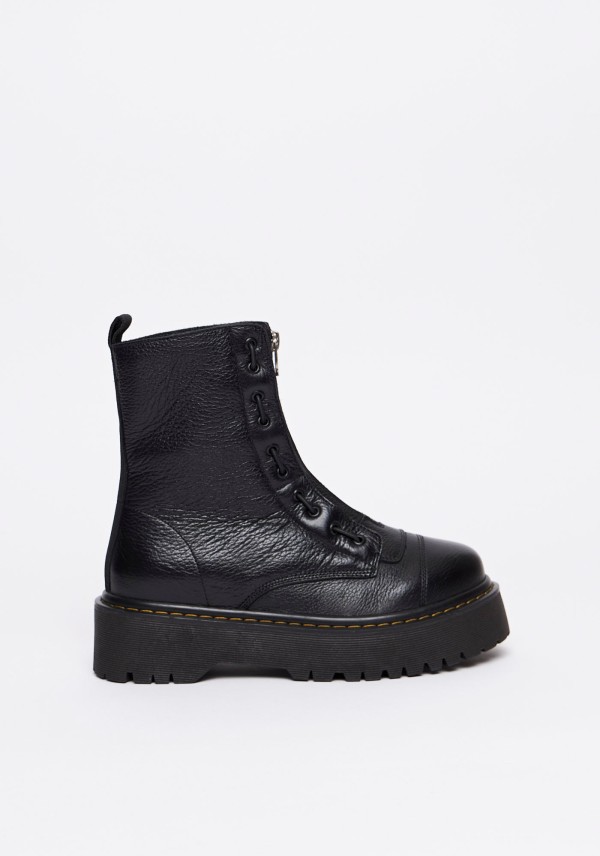 Bota Cano Curto Zíper