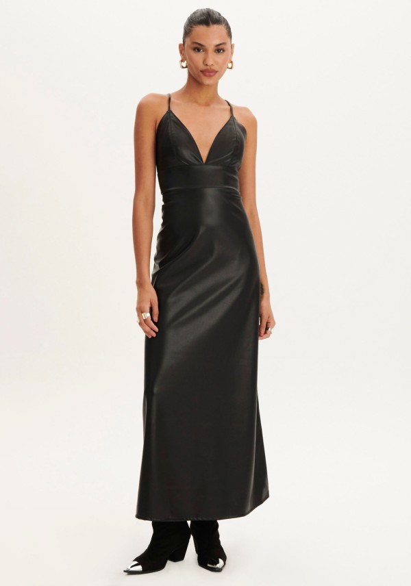 Encontraproduto.com.br - Vestido Midi de Alças