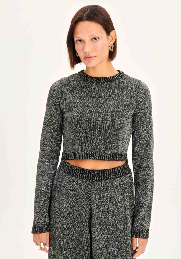 Encontraproduto.com.br - Blusa Tricot Manga Longa