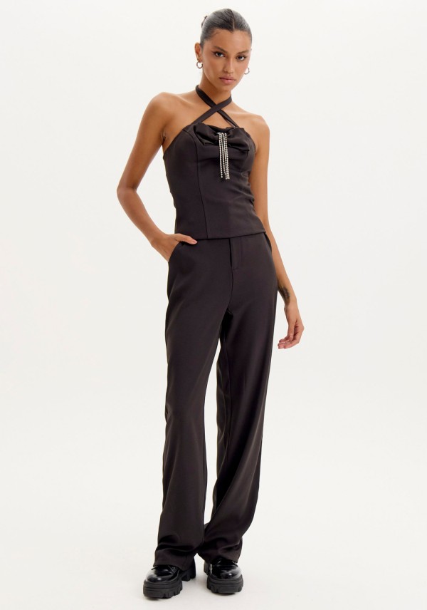 Encontraproduto.com.br - Calça Reta Alfaiataria