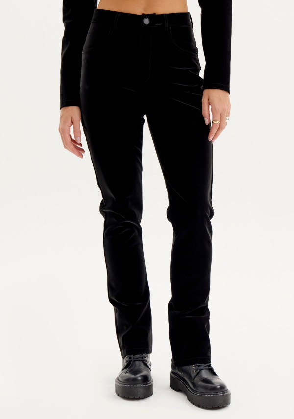 Encontraproduto.com.br - Calça Boot Leg Cintura Alta