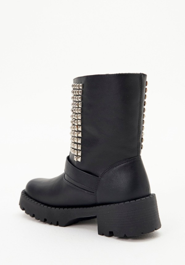 Encontraproduto.com.br - Bota Cano Curto com Rebites
