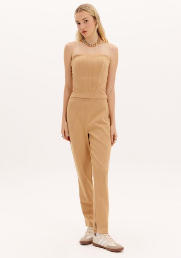 Encontraproduto.com.br - Calça Carrot Risca De Giz