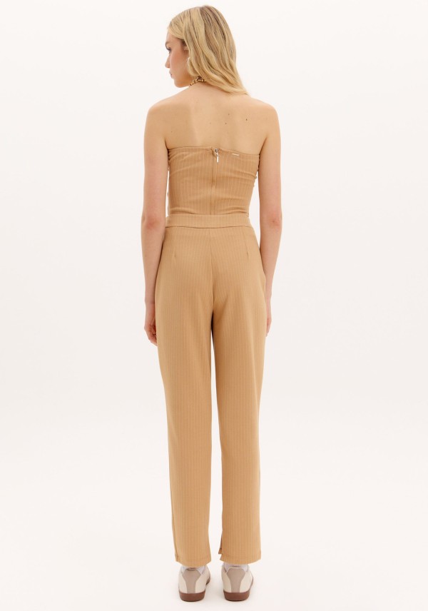 Encontraproduto.com.br - Calça Carrot Risca De Giz