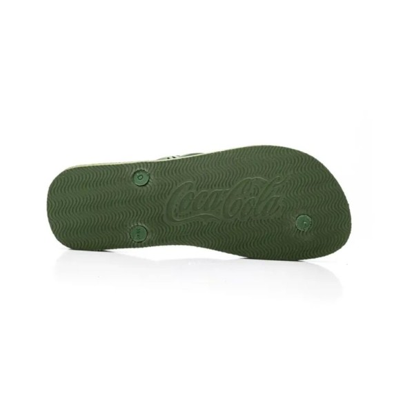 Encontraproduto.com.br - Sandália Casual N°40/41 Coca-Cola 1886 Verde Musgo (MP)