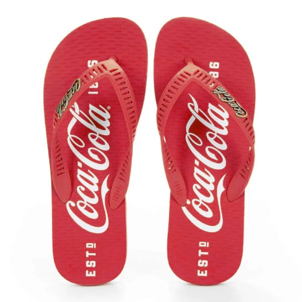 Sandália Casual N°40/41 Coca-Cola 1886 Vermelho (MP)