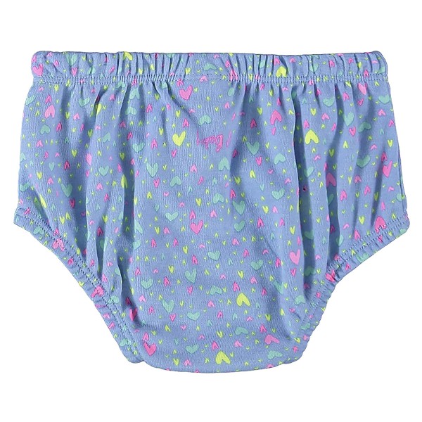 Encontraproduto.com.br - Vestido longo com Calcinha para bebê em suedine Corações - Up Baby